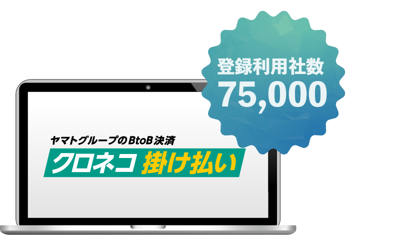 登録利用社数75,000